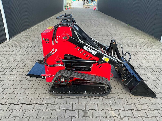 Egn eg360t minilader / schranklader op rupsen - afbeelding 9 van  20