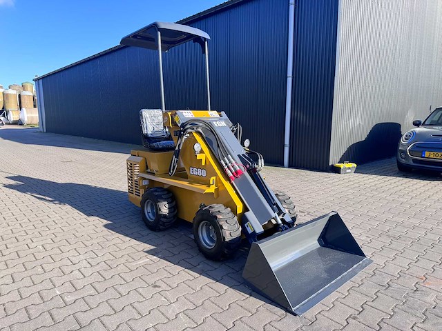 Egn eg80 minishovel / minilader - afbeelding 6 van  13