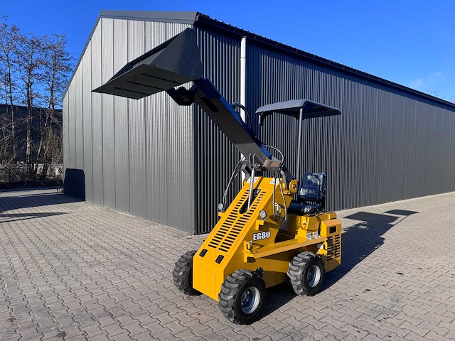 Egn eg80 minishovel / minilader - afbeelding 10 van  13
