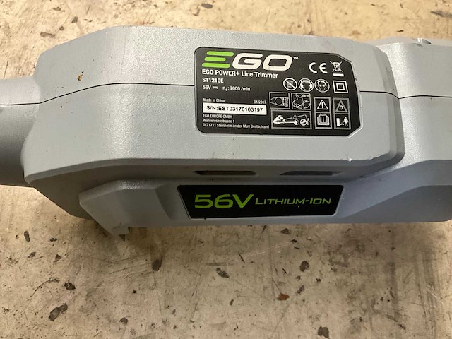 Ego power st1210e kantentrimmer - afbeelding 5 van  5