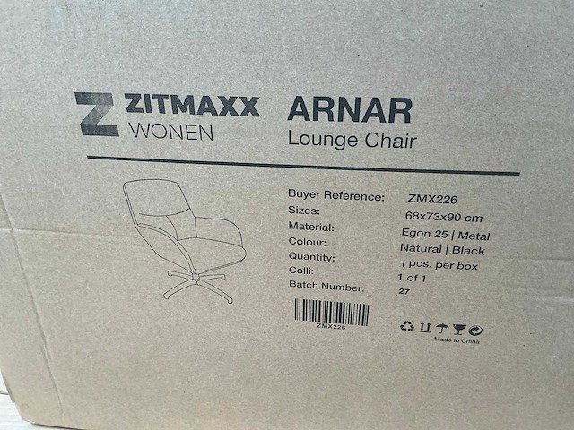 Egon - arnar - draaifauteuil - afbeelding 2 van  3