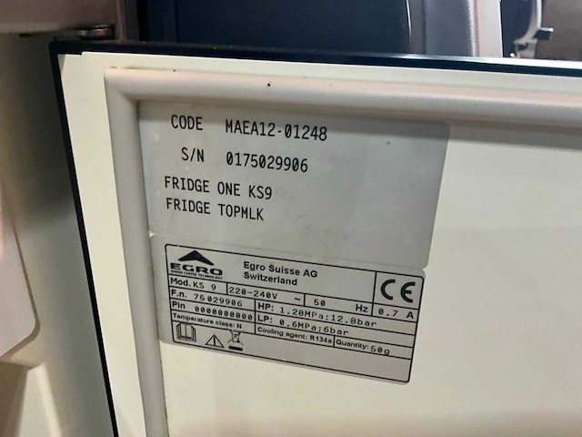 Egro one top xp koffiemachine - afbeelding 11 van  11