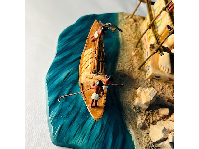 Egyptische farao sculptuur - mint conditie - afbeelding 4 van  9