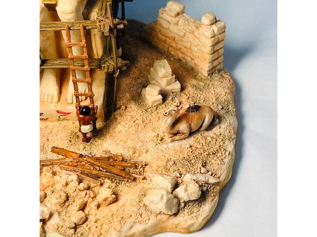 Egyptische farao sculptuur - mint conditie - afbeelding 6 van  9