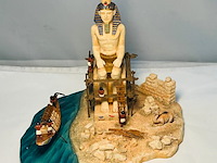 Egyptische farao sculptuur - ramsess ii beeld - afbeelding 1 van  9