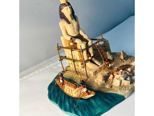 Egyptische farao sculptuur - ramsess ii beeld - afbeelding 2 van  9