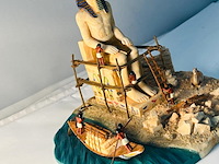 Egyptische farao sculptuur - ramsess ii beeld - afbeelding 2 van  9