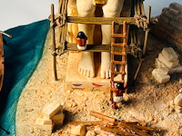 Egyptische farao sculptuur - ramsess ii beeld - afbeelding 4 van  9