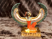 Egyptische godin kunstgouden beeld - afbeelding 1 van  6