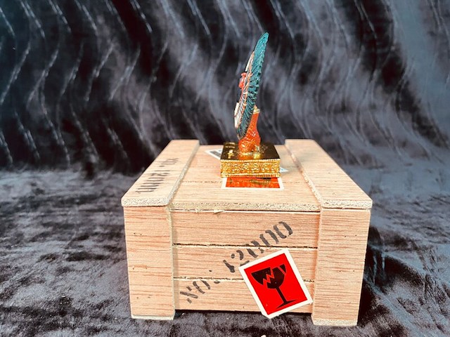 Egyptische godin kunstgouden beeld - afbeelding 5 van  6