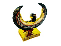 Egyptische godin kunstgouden beeld - afbeelding 1 van  6