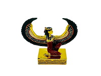 Egyptische godin kunstgouden beeld - afbeelding 2 van  6