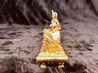 Egyptische koningin kunstgouden beeld - afbeelding 3 van  5