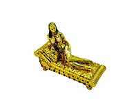 Egyptische koningin kunstgouden beeld - afbeelding 7 van  7