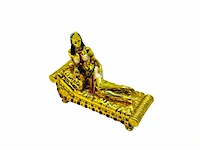 Egyptische koningin kunstgouden beeld
