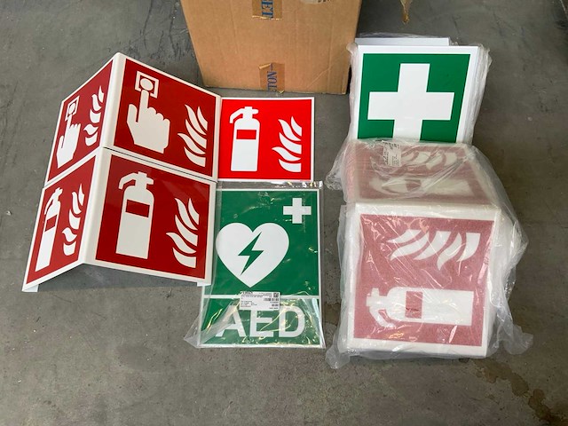 Ehbo- en brandveiligheid borden (35x) - afbeelding 2 van  6