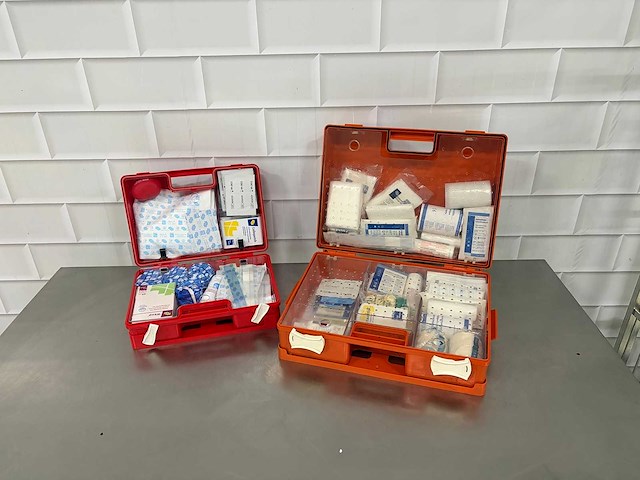 Ehbo box / verbanddoos (2x) - afbeelding 2 van  4