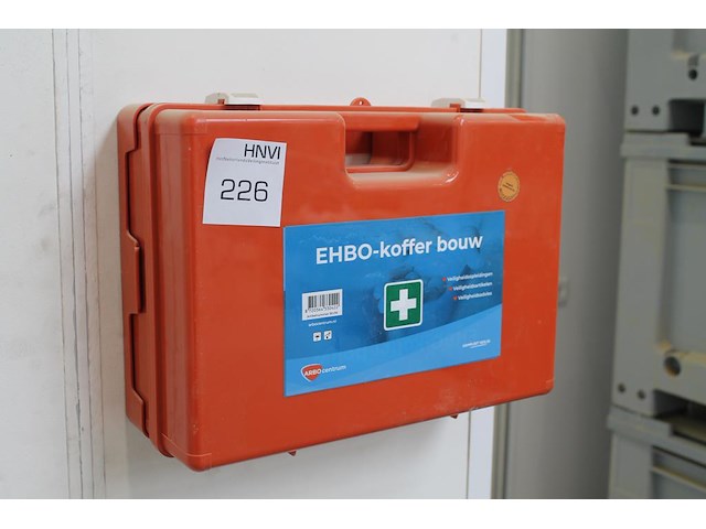 Ehbo koffer met wandbeugel. - afbeelding 1 van  2