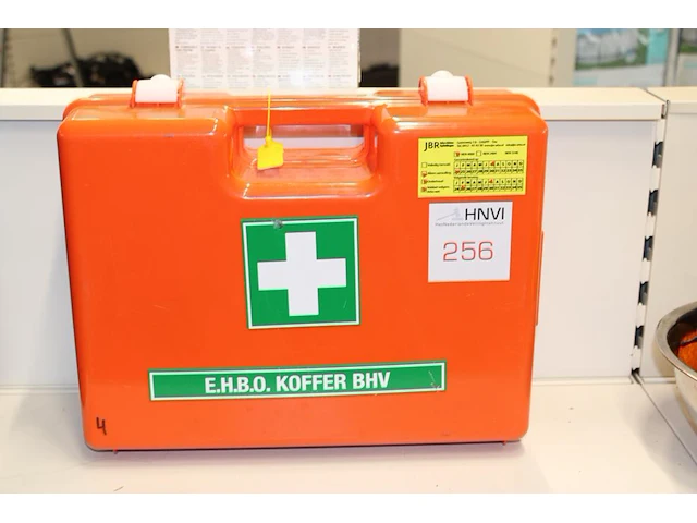 Ehbo koffer verzegeld - afbeelding 1 van  2