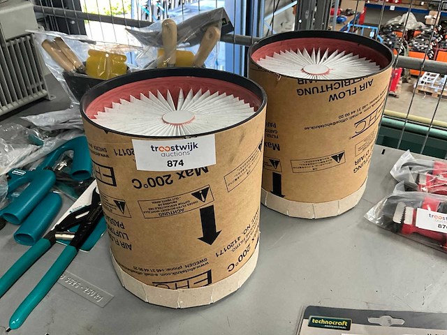 Ehc l20 uitlaatgasfilter (2x) - afbeelding 1 van  3