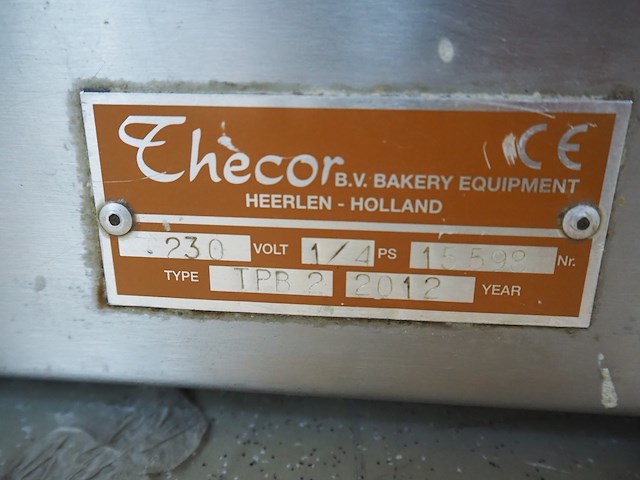 Ehecor b.v. bakery equipment - afbeelding 7 van  7