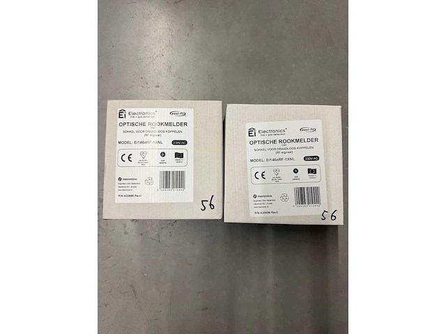 Ei electronics - ei146erf-1xnl - optische rookmelder evolution, 230v, met 9v back-up draadloos (rf) (2x) - afbeelding 1 van  3