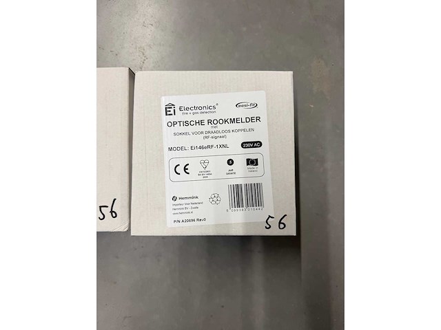 Ei electronics - ei146erf-1xnl - optische rookmelder evolution, 230v, met 9v back-up draadloos (rf) (2x) - afbeelding 2 van  3