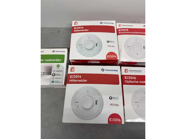 Ei electronics - optische rookmelder, koolmonoxidemelder, hittemelder (6x) - afbeelding 3 van  6