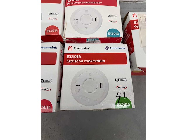 Ei electronics - optische rookmelder, koolmonoxidemelder, hittemelder (6x) - afbeelding 4 van  6