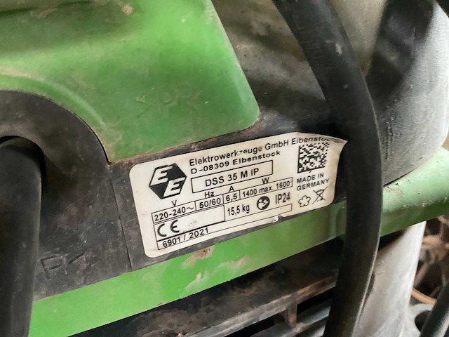 Eibenstock dss 35 m ip industriële stofzuiger (2x) - afbeelding 3 van  4