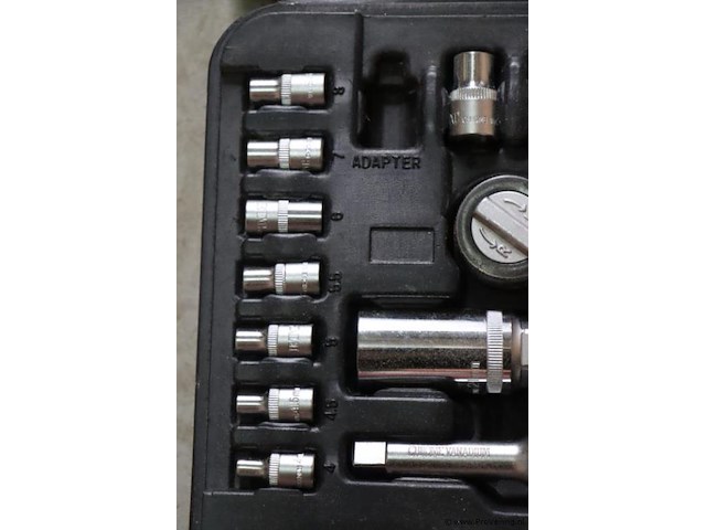 Eic tools dopsleutelset in opbergkoffer - afbeelding 4 van  5