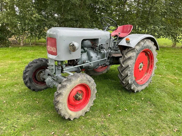 Eicher f1l-612 deutz 4x4 vierwielaangedreven landbouwtractor - afbeelding 10 van  13