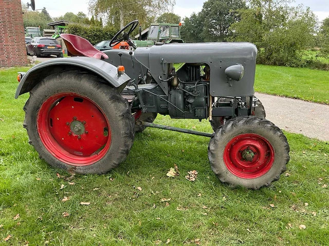 Eicher f1l-612 deutz 4x4 vierwielaangedreven landbouwtractor - afbeelding 4 van  13