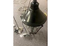 Eichholtz original buiten hanglamp bronze, ca. breed 40 cm hoog 80 cm - afbeelding 2 van  4