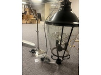 Eichholtz original buiten hanglamp bronze, ca. breed 40 cm hoog 80 cm - afbeelding 3 van  4