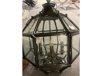 Eichholtz original hanglamp bronze diameter ca. 50cm hoogte 80 cm - afbeelding 4 van  5