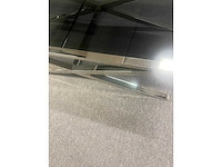 Eichholtz original salontafel ca. 150 x 100 x 45 cm, zilver onderstel - afbeelding 1 van  3