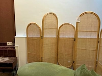 Eichholtz velvet chaise longue met 2 room dividers - afbeelding 6 van  7