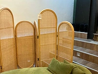 Eichholtz velvet chaise longue met 2 room dividers - afbeelding 7 van  7