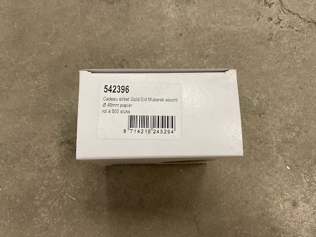 Eid mubarak assorti - doos á 500 zelfklevende cadeau etiketten (5x) - afbeelding 2 van  2