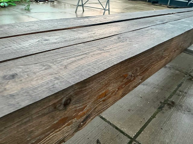 Eiken balk (200x200 mm) (3x) - afbeelding 7 van  9