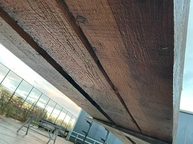 Eiken balk (200x200 mm) (3x) - afbeelding 8 van  9