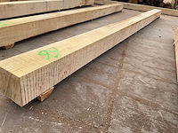 Eiken balk 200x220 mm lengte 535 cm - afbeelding 3 van  5