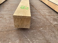 Eiken balk 200x220 mm lengte 535 cm - afbeelding 4 van  5