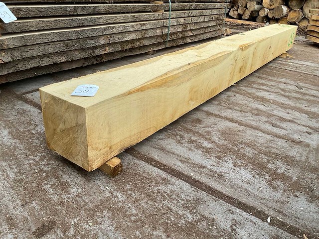 Eiken balk 250x250 mm - afbeelding 1 van  5