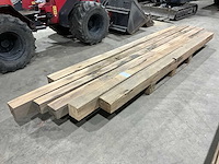 Eiken balk (6x) - afbeelding 1 van  5