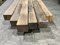 Eiken balk (6x) - afbeelding 3 van  5