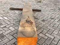 Eiken balk fijnbezaagd, 300x300mm, lengte 210cm