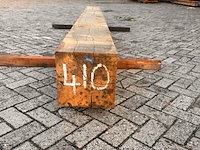 Eiken balk fijnbezaagd, 300x300mm, lengte 410cm - afbeelding 3 van  3