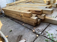 Eiken balken 150x150 mm (15x) - afbeelding 1 van  5